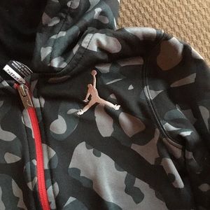 🏀 Air Jordan Boys Camouflage Hoodie